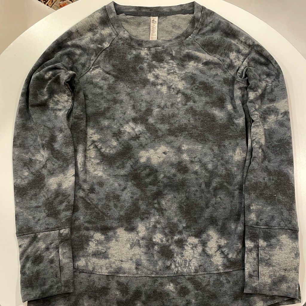 Womens Rbx Long Sleeve Tie Dye Shirt Size Small